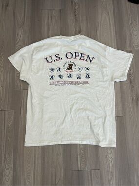 U.S. Open White Graphic Short-Sleeve Shirt